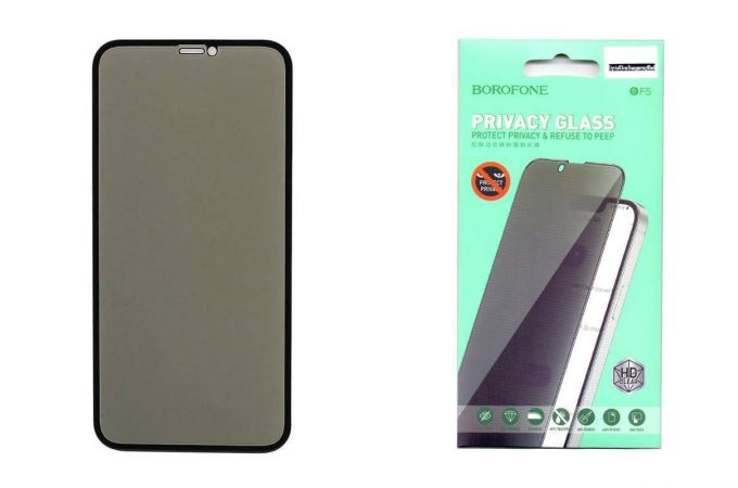 Защитное стекло дисплея iPhone XS Max (6.5)  BOROFONE BF5 Sekurity series