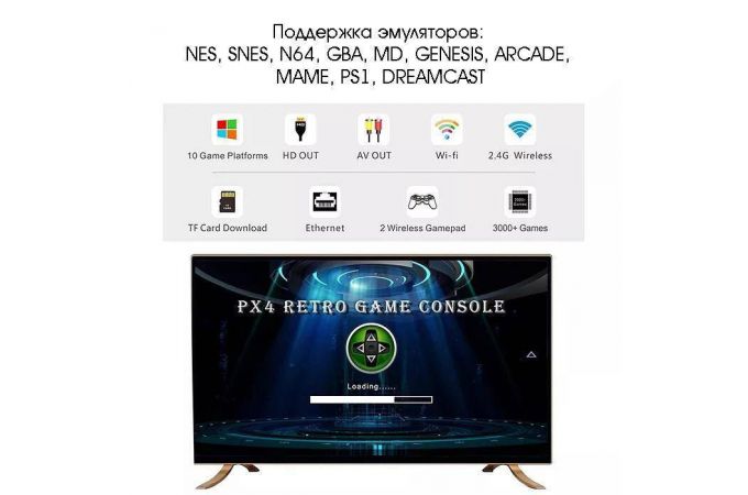 Игровая приставка Орбита OT-TYG08 (8/16/32 bit)