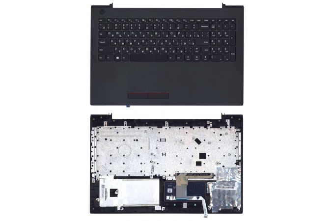 Клавиатура для ноутбука Lenovo V110-15AST топкейс черный