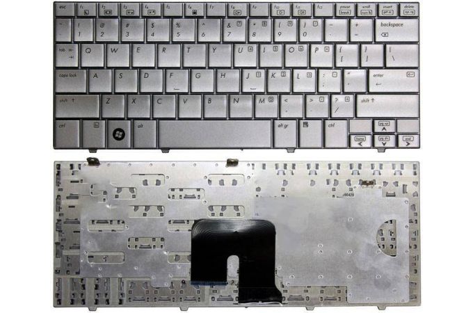 Клавиатура для ноутбука HP Mini 2133 2140 серебристая