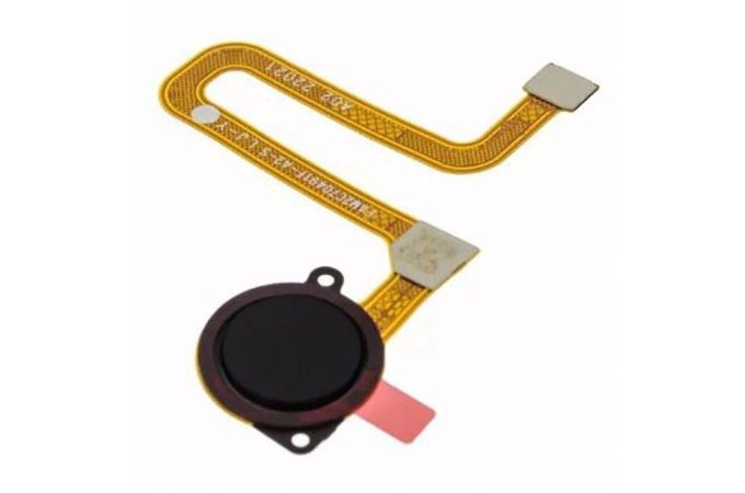 Шлейф для Xiaomi Redmi 10C (220333QNY)/ Poco C40 (220333QPG) сканер отпечатка пальцев (черный)