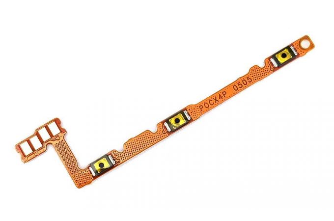 Шлейф для Xiaomi Redmi Note 11 Pro 4G/ 5G/ 12 Pro 4G/ Poco X4 Pro 5G на кнопки громкости + включения