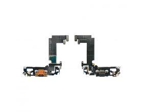 Шлейф для iPhone 12 mini с разъемом зарядки (черный) org