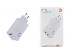 Сетевое зарядное устройство USB Xiaomi 33W + кабель USB-Type-C (Л)