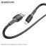 Кабель USB - MicroUSB BOROFONE BX62 2,4A (черный) 1м