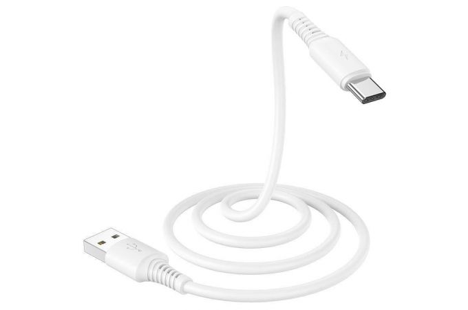 Кабель USB - USB Type-C BOROFONE BX47 (белый) 1м