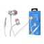 Наушники вакуумные проводные BOROFONE BM48 Acoustic universal earphones (серебристый)