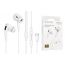 Наушники вакуумные проводные BOROFONE BM30 Max штекер Type-C (белый)