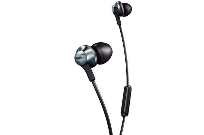 Наушники вакуумные проводные Philips pro 6105BK (черный)