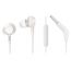 Наушники вакуумные проводные Philips TAE4105WT (белый)