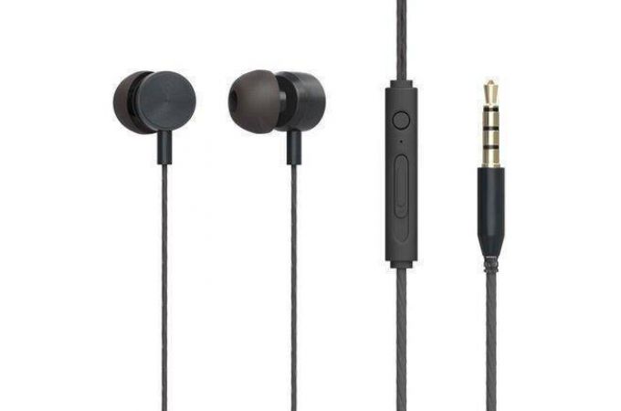 Наушники вакуумные проводные Ritmix rh-127M (серый)