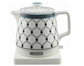 Чайник ЛАДОМИР 216  1000Вт, 1,0л, керамика