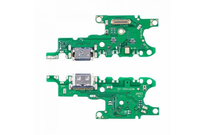 Шлейф для Huawei Honor X8a (CRT-LX1)/ 90 Lite (CRT-NX1) с разъемом зарядки (плата)