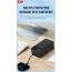 Универсальный дополнительный аккумулятор Power Bank XOPR164 Power bank with emergency lights, charging cable (Micro, TYPE-C, Lightning) 30000mAh White