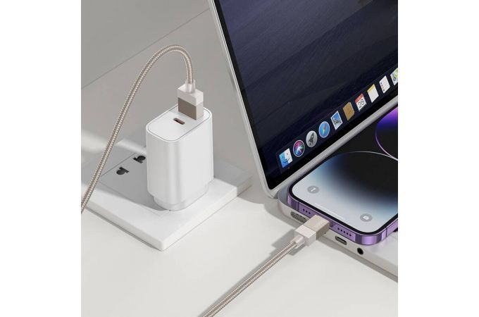 Кабель USB - Lightning HOCO X110 (черный) 1м