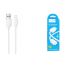 Кабель USB - MicroUSB HOCO X113 (белый) 1м