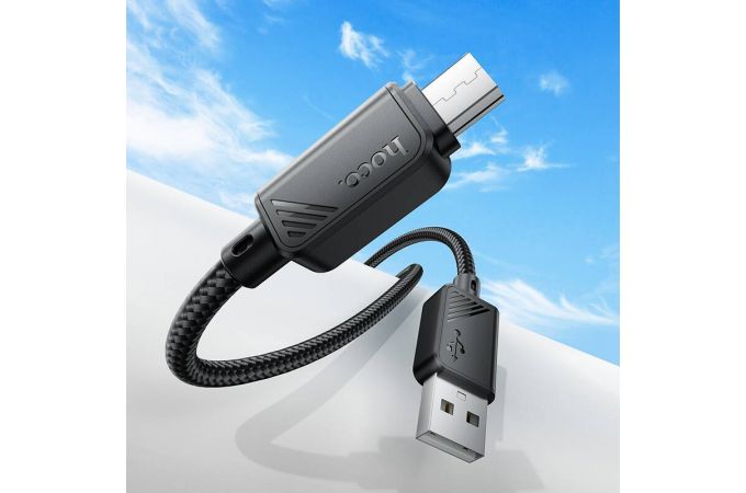 Кабель USB - MicroUSB HOCO X113 (белый) 1м