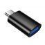 Переходник OTG Borofone BV26C Type-C штекер на USB USB3.0 (черный)