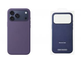 Чехол для iPhone 17 Pro (6,3) Silicone Case Soft Touch MagSafe (фиолетовый туман)