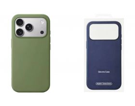 Чехол для iPhone 17 Pro Max (6,9) Silicone Case Soft Touch MagSafe (cветло-зеленый мох)