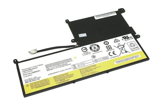 Аккумулятор L13L3P61 для ноутбука Lenovo Chromebook N20 11.1V 3200mAh ORG
