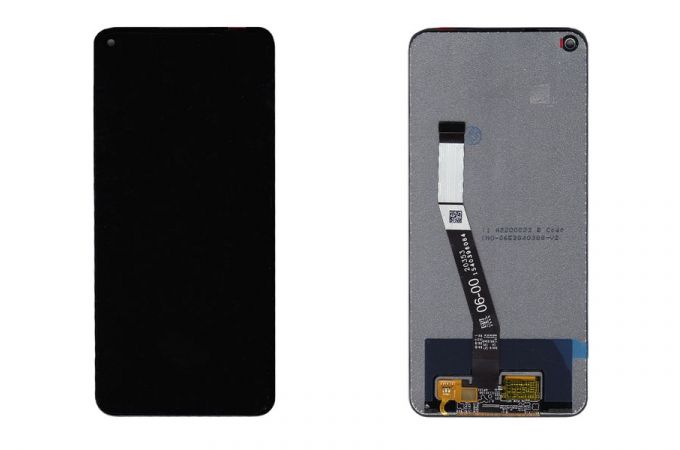 Дисплей для Xiaomi Redmi Note 9 в сборе с тачскрином (черный) NC