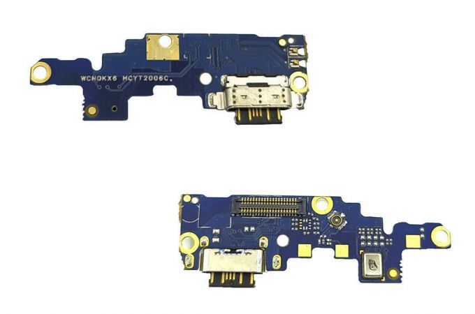 Шлейф для Nokia 6.1 Plus (TA-1116) с разъемом зарядки (плата)