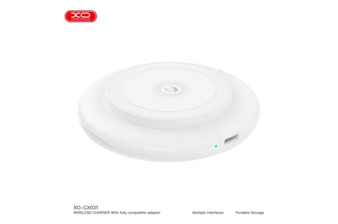 Беспроводное зарядное устройство XO CX031 Adapter Family Box + Magnetic 15W white