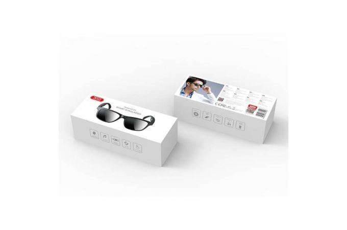 Очки с наушниками XO E9 Weiqi Smart Audio Glasses UV Protective Sunglasses Black