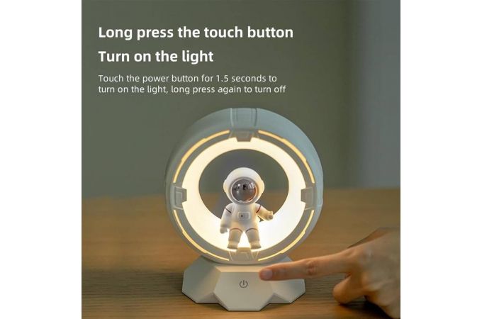 Светильник XO OZ12 Spaceman Tri-color Night Light Pat Light 1200mAh White