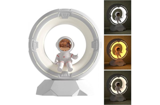 Светильник XO OZ12 Spaceman Tri-color Night Light Pat Light 1200mAh White