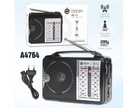 Радиоприемник deespi RE-16/606  AM/FM/SW