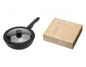 Огонек OG-HOG14B сковорода со съёмной ручкой 25см