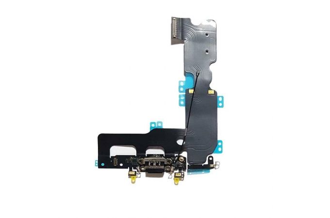 Шлейф для iPhone 7 Plus (5.5) с разъемом зарядки (черный) HQ