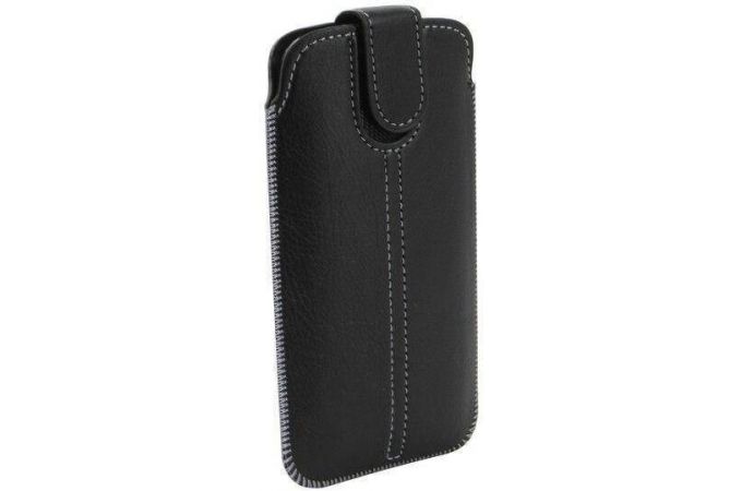 Чехол NEYPO Pocket Case с лентой для смартфонов до 4.0" (60х120 мм) черный
