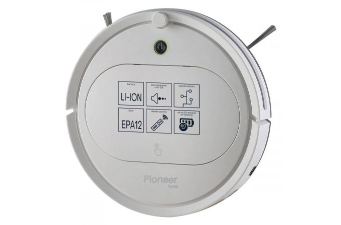 Робот-пылесос PIONEER VC701R белый сухая и влажная уборка