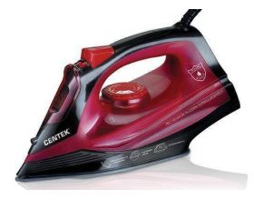 Утюг CENTEK CT-2351 красный 2200Вт, керам.подошва, самоочистка