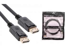 Кабель DisplayPort DP (M) --> DP (M) Орбита OT-AVW60 штекер DISPLAY PORT - штекер DISPLAY PORT 1м (v1.2)