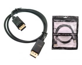 Кабель DisplayPort DP (M) --> DP (M) Орбита OT-AVW61 штекер DISPLAY PORT - штекер DISPLAY PORT 3м (v1.3)