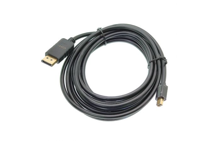 Кабель DisplayPort miniDP (M) --> DP (M) Орбита OT-AVW62 штекер miniDISPLAY PORT - штекер DISPLAY PORT 1м (v1.2)