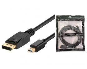 Кабель DisplayPort miniDP (M) --> DP (M) Орбита OT-AVW63 штекер miniDISPLAY PORT - штекер DISPLAY PORT 5м (v1.3)