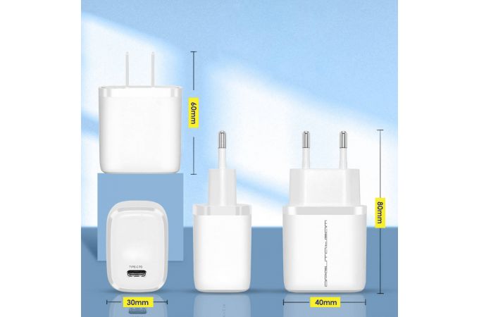 Сетевое зарядное устройство Орбита OT-APU63 ЗУ с USB (PD,20Вт)