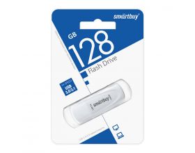 Флешка USB 3.0 SmartBuy Scout White 128GB (SB128GB3SCW)