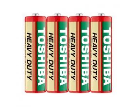 Батарейка солевая Toshiba R6 AA/4SH (цена за спайку 4 шт)