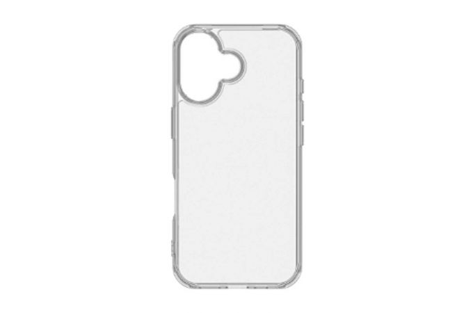 Чехол силиконовый для iPhone 17 (6,3) тонкий (прозрачный)