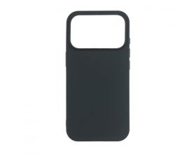 Чехол силиконовый для iPhone 17 Pro (6,3) тонкий (черный)