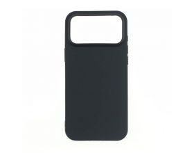 Чехол силиконовый для iPhone 17 Pro Max (6,9) тонкий (черный)