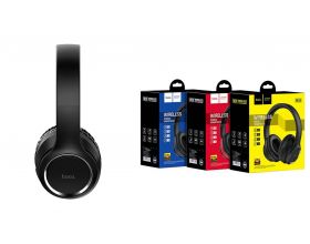 Наушники мониторные беспроводные HOCO W28 Journey wireless headphones Bluetooth (черный)