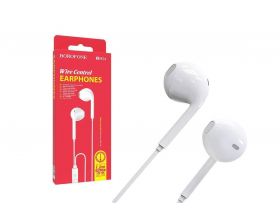 Наушники вакуумные проводные BOROFONE BM54 Maya Universal earphones (белый)