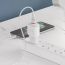Сетевое зарядное устройство USB BOROFONE BA48A Orion single port 2100mAh (белый)